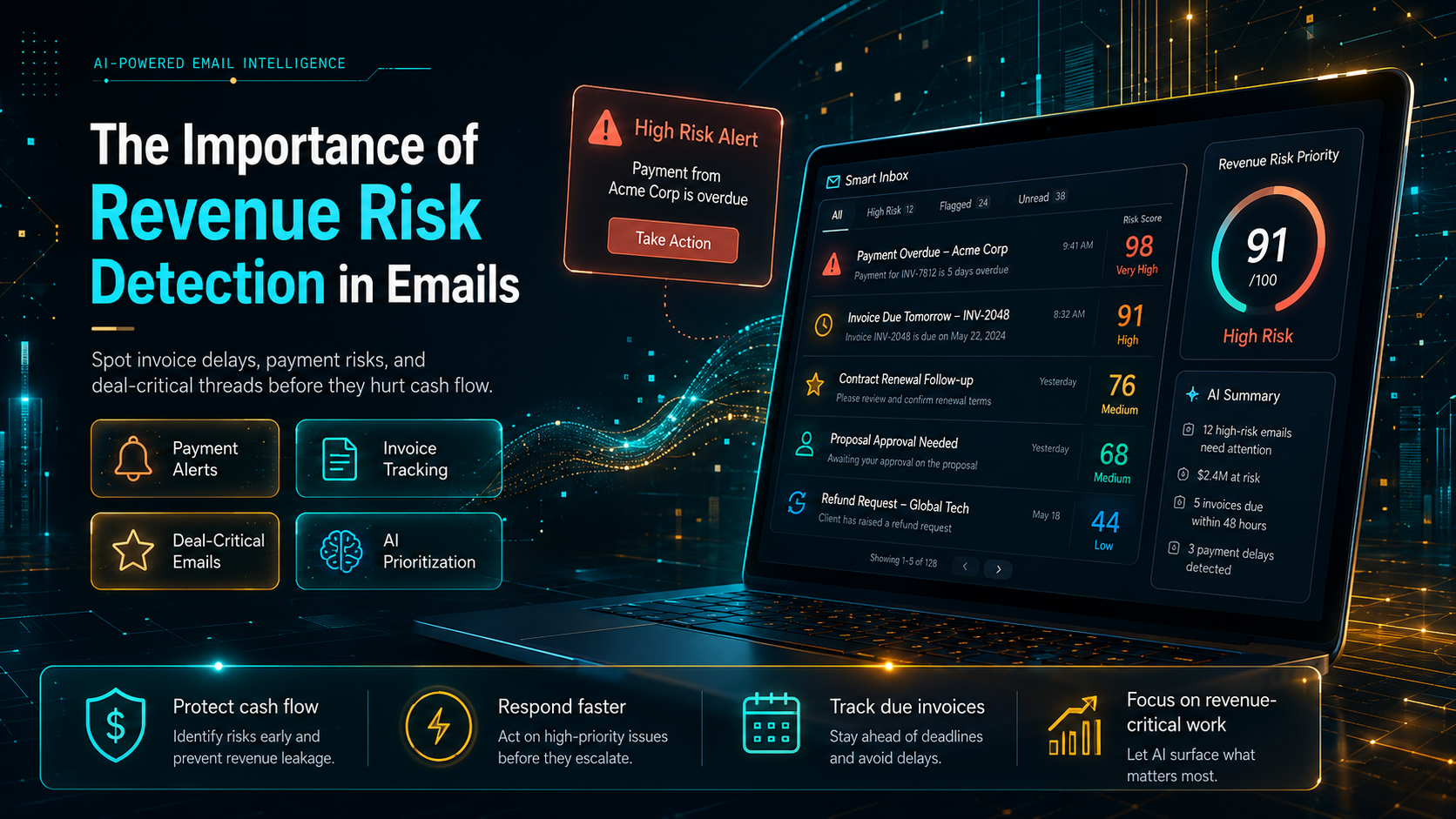 The Importance of Revenue Risk Detection in Emails